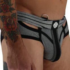 Breedwell Slips Sexy-Slip Mister Luxe Gris Chiné