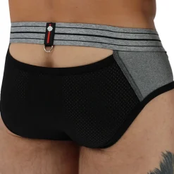 Breedwell Slips Sexy-Slip Mister Luxe Gris Chiné