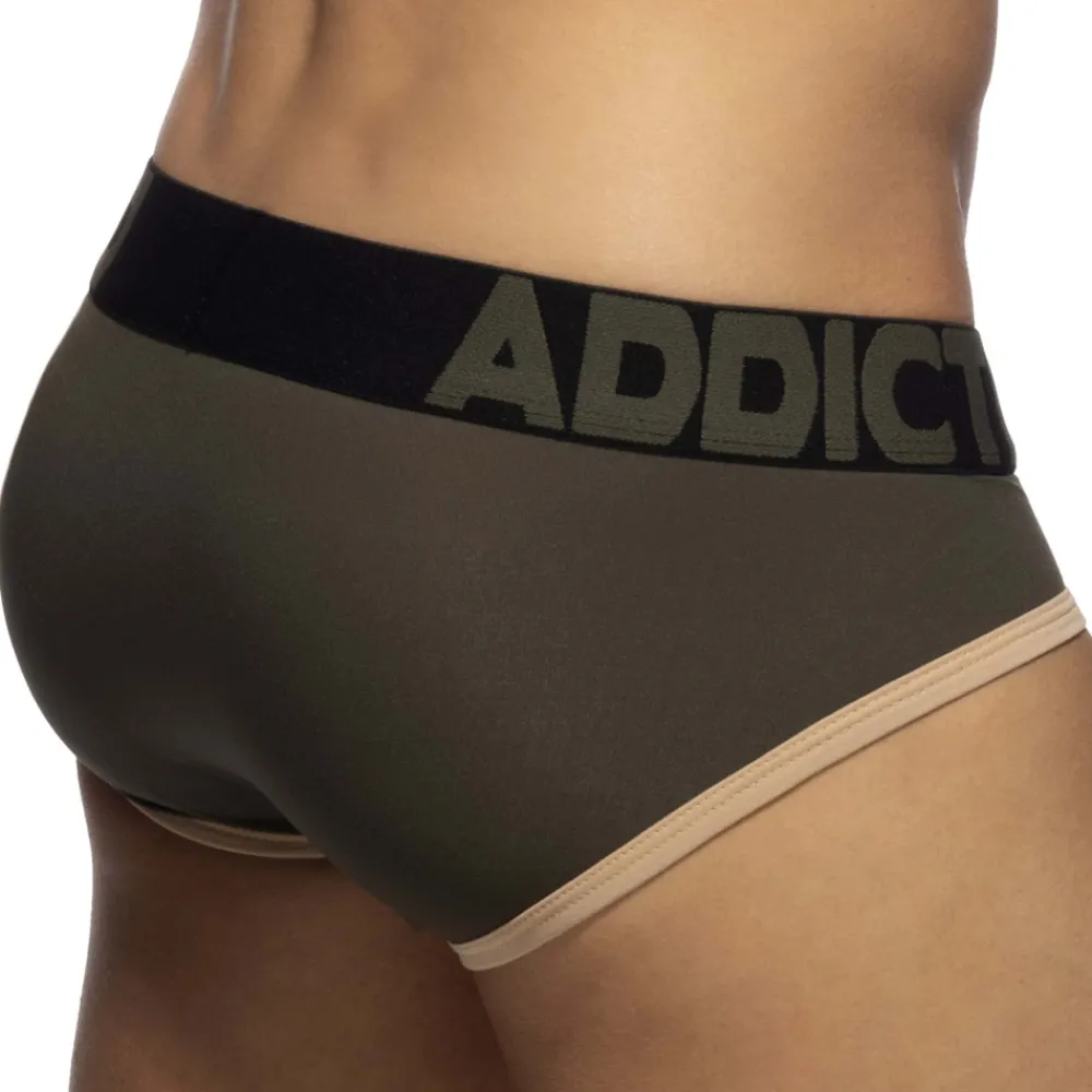 Addicted Sous-Vêtements Push Up|Push Up-Slip Naked Feeling Push Up Kaki