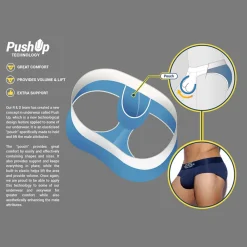 Addicted Sous-Vêtements Push Up|Push Up-Slip Naked Feeling Push Up Kaki