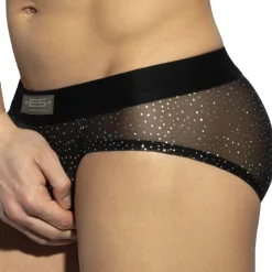 ES Collection Slips Sexy-Slip Net Glitter Noir