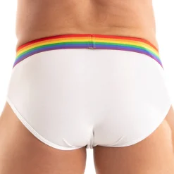 TOF Paris Slips-Slip Pride Blanc