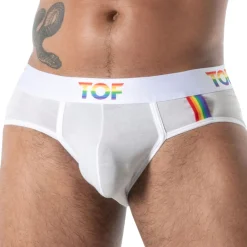 TOF Paris Slips-Slip Pride Joyful Blanc