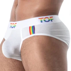 TOF Paris Slips-Slip Pride Joyful Blanc