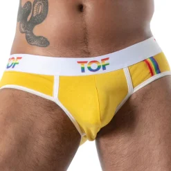 TOF Paris Slips-Slip Pride Joyful Jaune