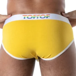TOF Paris Slips-Slip Pride Joyful Jaune