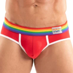 TOF Paris Slips-Slip Pride Rouge