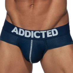 Addicted Sous-Vêtements Push Up|Push Up-Slip Push Up Mesh Marine
