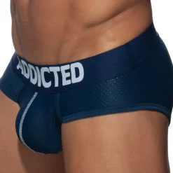 Addicted Sous-Vêtements Push Up|Push Up-Slip Push Up Mesh Marine