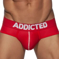 Addicted Sous-Vêtements Push Up|Push Up-Slip Push Up Mesh Rouge