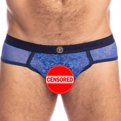 L'Homme invisible Slips Sexy|Poche Ergonomique-Slip Push Up Palermo Bleu