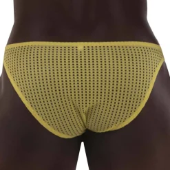 Barcode Slips Sexy-Slip Reigi Mesh Jaune