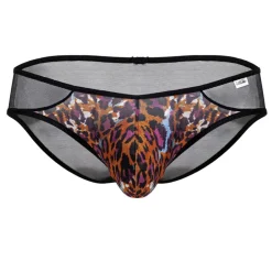 CandyMan Slips Sexy-Slip Résille Léopard