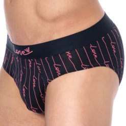 Emporio Armani Slips-Slip Saint-Valentin Imprimé Bleu Marine