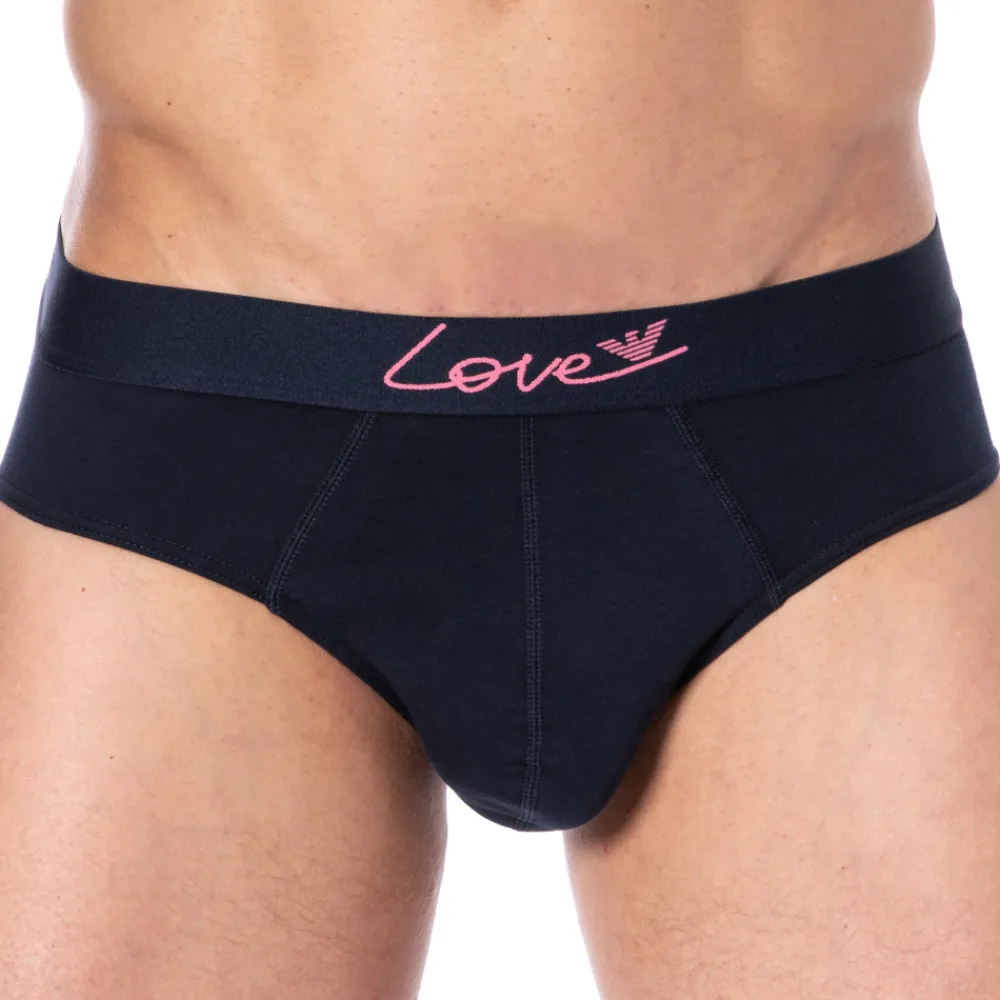 Emporio Armani Slips-Slip Saint-Valentin Uni Bleu Nuit