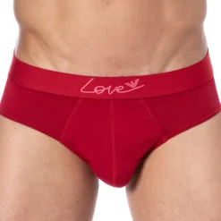Emporio Armani Slips-Slip Saint-Valentin Uni Rouge