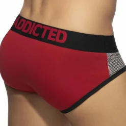 Addicted Slips-Slip Scottish Combi Rouge