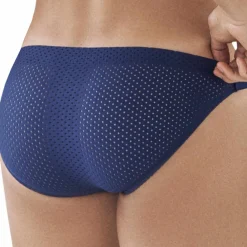 Clever Slips Tanga|Mini Slips-Slip Secrets Mesh Bleu Marine