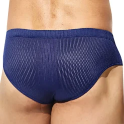 Intymen Slips Sexy-Slip Shadow Mesh Marine