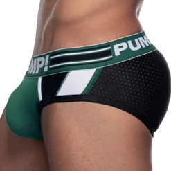 Pump! Slips-Slip Sportboy Boost Vert - Noir