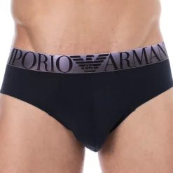 Emporio Armani Slips-Slip Superfine Coton Marine