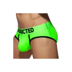 Addicted Slips Sexy|Push Up-Slip Swimderwear Cockring Vert Fluo