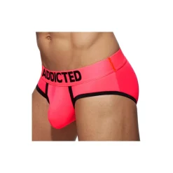 Addicted Slips Sexy|Push Up-Slip Swimderwear Cockring Rose Fluo
