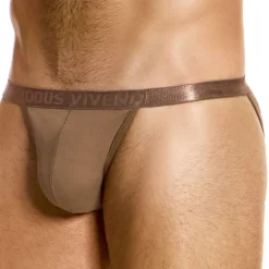Modus Vivendi Slips Tanga|Slips-Slip Tanga Antibactérien Chair Foncée