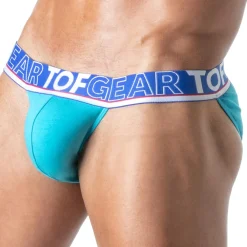 TOF Paris Slips Tanga|Slips-Slip Tanga Champion Turquoise
