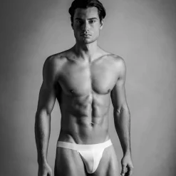 HOM Slips Tanga|Slips-Slip Tanga Classic Blanc