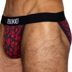 Bike Slips Tanga|Slips-Slip Tanga Coton Léopard