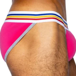 Bike Slips Tanga|Slips-Slip Tanga Coton Rose
