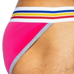 Bike Slips Tanga|Slips-Slip Tanga Coton Rose