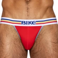 Bike Slips Tanga|Slips-Slip Tanga Coton Rouge