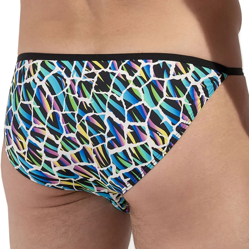 HOM Slips Tanga|Slips-Slip Tanga Funky Styles Multicolore