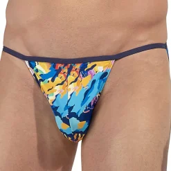 HOM Slips Tanga|Slips-Slip Tanga Funky Styles Turquoise