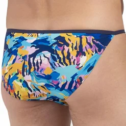 HOM Slips Tanga|Slips-Slip Tanga Funky Styles Turquoise
