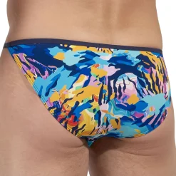 HOM Slips Tanga|Slips-Slip Tanga Funky Styles Turquoise