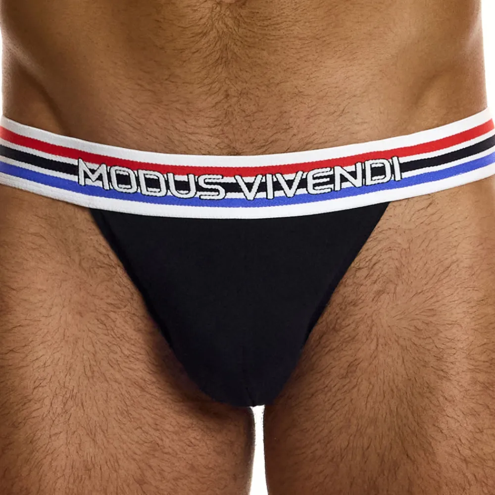 Modus Vivendi Slips Tanga|Slips-Slip Tanga Heritage Noir