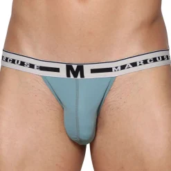 Marcuse Slips Tanga|Slips-Slip Tanga Intimate Bleu Cobalt
