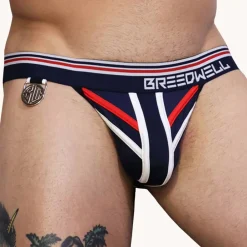 Breedwell Slips Sexy-Slip Tanga Locker Room Bleu Marine