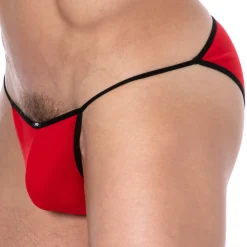 SKU Slips Sexy|Slips Tanga-Slip Tanga Mini Coton Rouge