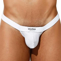 Intymen Sous-Vêtements Sport|Slips Tanga-Slip Tanga Palatino Blanc