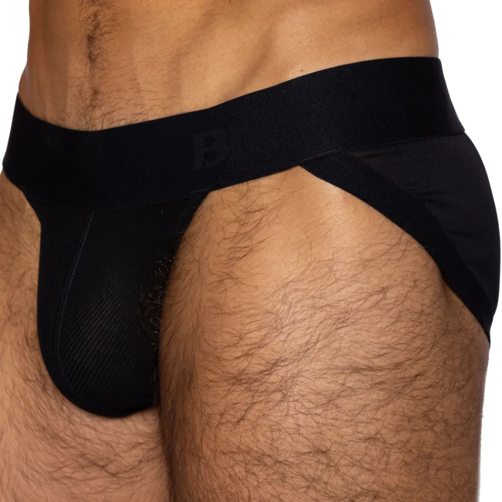 Bike Slips Sexy-Slip Tanga Power Lift Mesh Noir