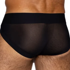 Bike Slips Sexy-Slip Tanga Power Lift Mesh Noir