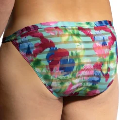Olaf Benz Slips Sexy-Slip Tanga Rio RED 2459 Fleurs Roses