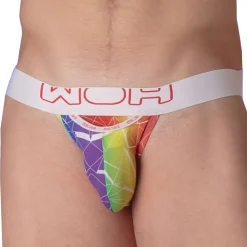 WOH Slips Tanga|Slips-Slip Tanga Sexy Fun Arc-En-Ciel