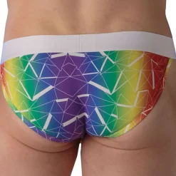 WOH Slips Tanga|Slips-Slip Tanga Sexy Fun Arc-En-Ciel