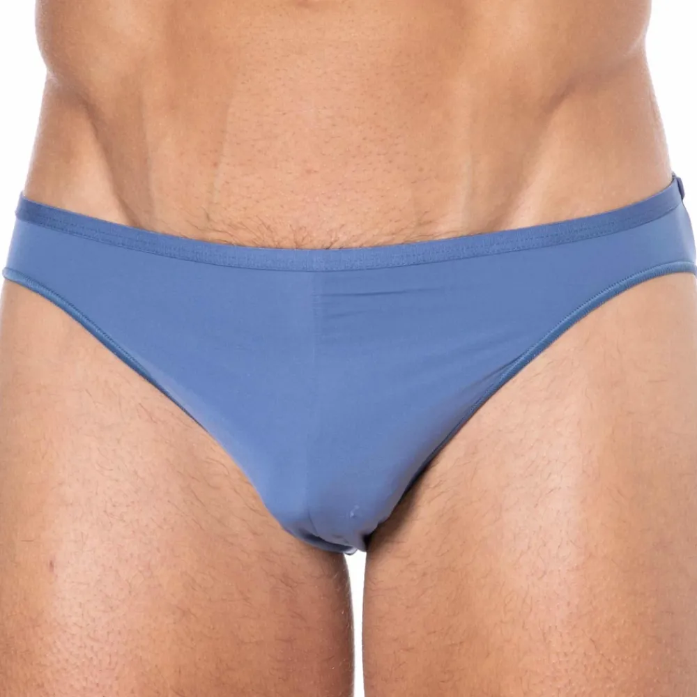 HOM Mini Slips|Slips-Slip Temptation Plume Bleu Jeans