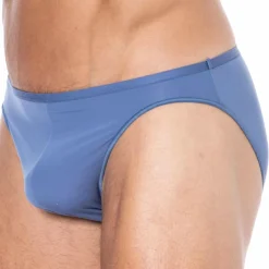 HOM Mini Slips|Slips-Slip Temptation Plume Bleu Jeans